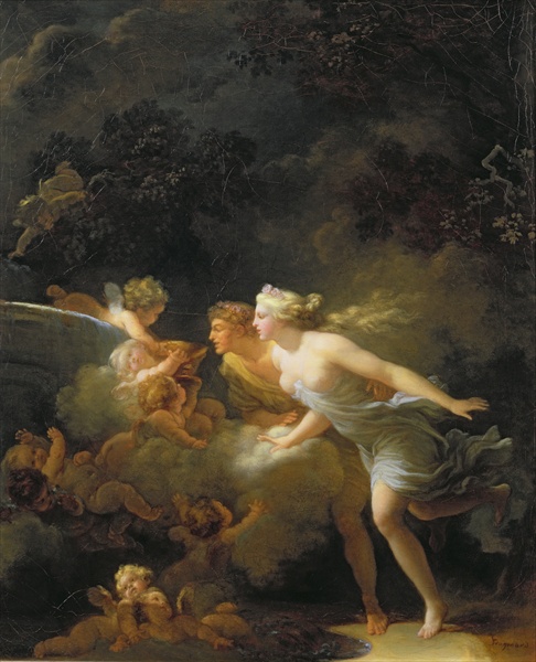 The Fountain Of Love by Jean-Honore Fragonard
